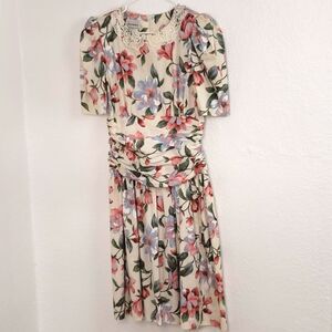Jodi Micheals women's Vintage Floral Dress size 11